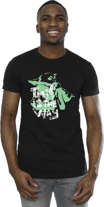 Actual product image Star Wars Mens The Mandalorian This Is The Way Grogu T-Shirt (XL)