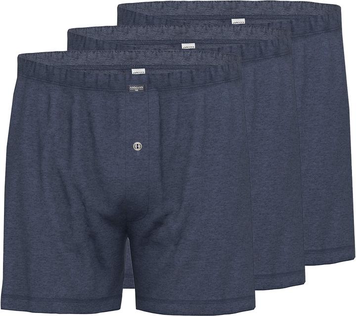 Produktbild Ammann 3er Pack Denim Boxershort (L, 3er Pack)