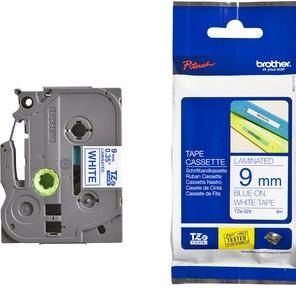 Produktbild Brother TZ223 Laminiertes Band (1.70 cm, Blau, Weiss)