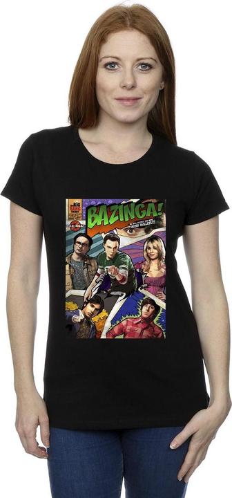 Actual product image Dam Womens/Ladies Bazinga Cover Cotton T-Shirt (S)
