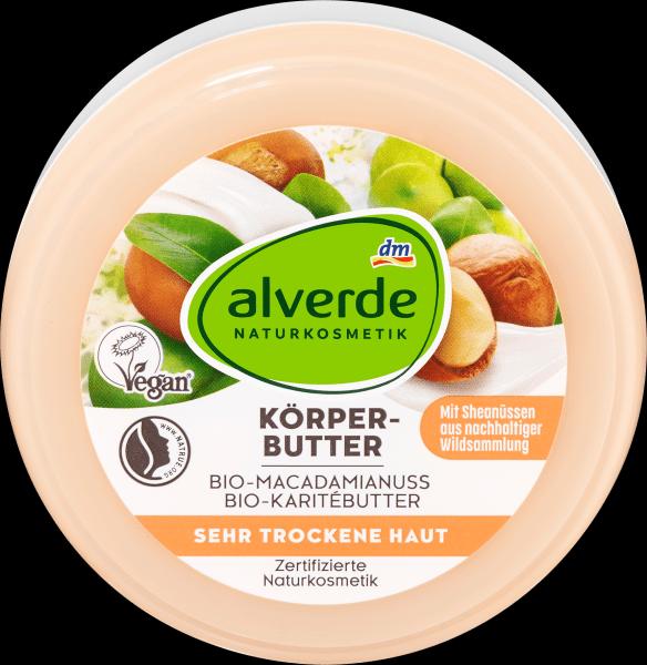 dm alverde Körperbutter (Body Butter, 200 ml)