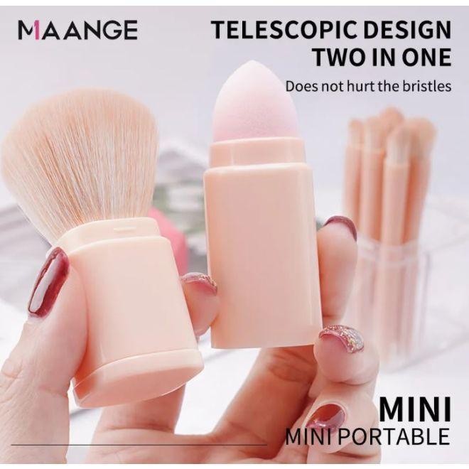 Image du produit Maange Mini pinceaux de maquillage de voyage (set de 8) (Set)