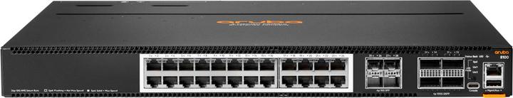 Aruba HPE Networking CX 8100 24x10G Base-T 4x10G SFP+ 4x40/100G QSFP28 BF 3Fan 2AC PSU SW Bundle (24 Ports)