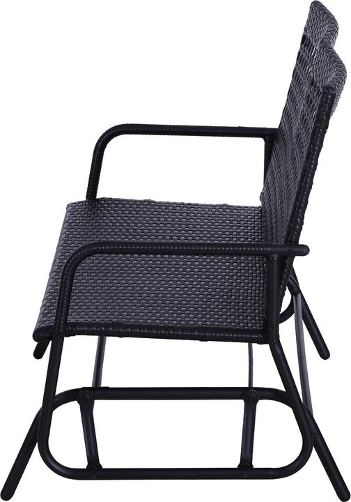 Actual product image Outsunny Rocking bench garden bench