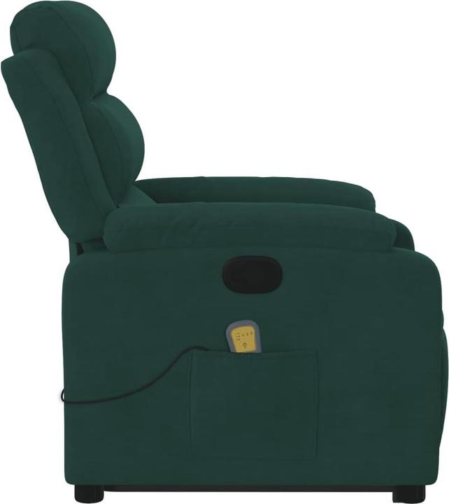 Image du produit VidaXL Fauteuil de massage releveur velours
