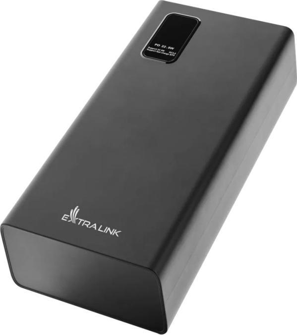 Image du produit Extralink EX.19515 Banque d'alimentation Lithium Polymère (LiPo) Noir (30000 mAh, 22.50 W, 111 Wh)