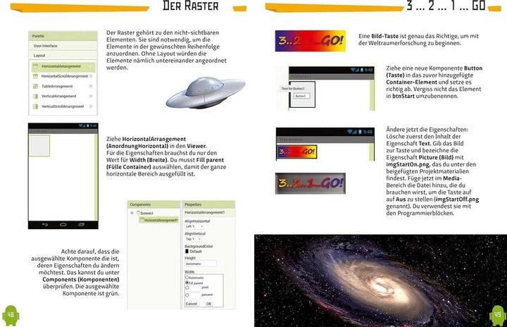 Produktbild Programmiere eigene Apps mit App Inventor (Deutsch, Monica Umberta Oriani Cauduro, 2019)