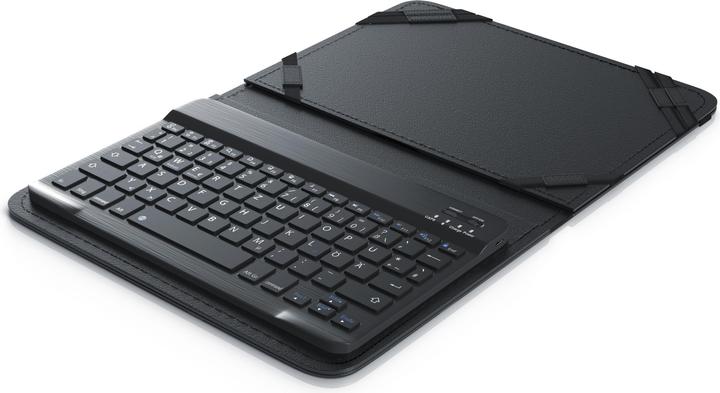 Actual product image Aplic Bluetooth keyboard with case for 9-10" tablets (DE, Trays 9"-10")