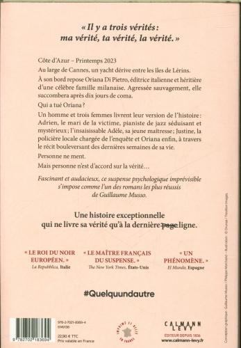 Image du produit Quelqu'un d'autre (Français, Guillaume Musso, 2024)