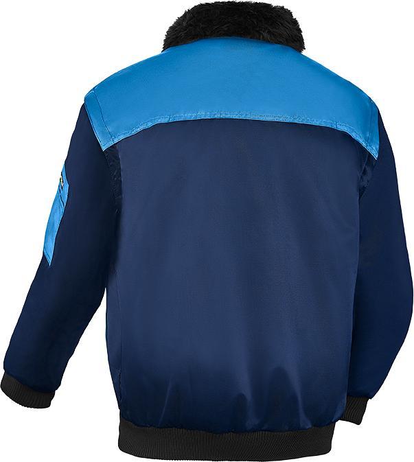 Image du produit BIG Veste de pilote à fourrure intérieure amovible, marine / bleu bleuet, taille S. (S)
