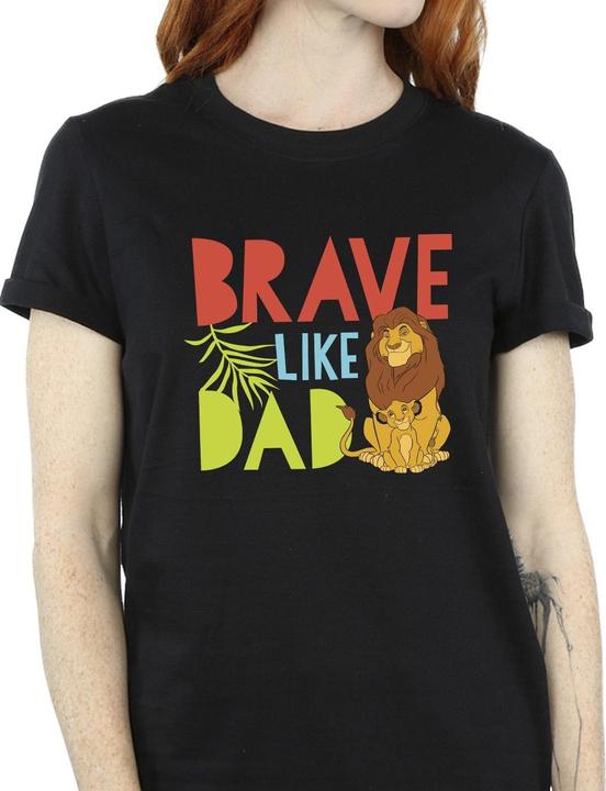 Immagine prodotto Disney The Lion King Brave Like Dad Maglietta Ampia Donna (3XL)