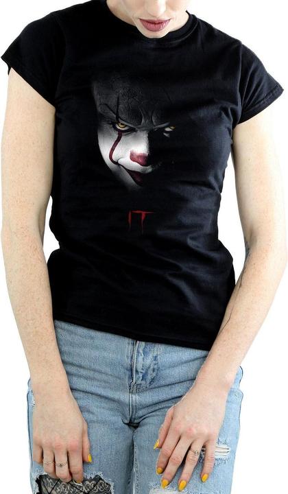 Immagine prodotto Universal Textiles Maglietta da donna/ragazzo in cotone Pennywise Stare (M)