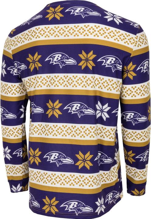 Produktbild Foco NFL Winter XMAS Pyjama Schlafanzug Baltimore Ravens - S (S)