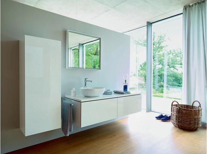 Actual product image Duravit Countertop basin FOSTER w ÜL without tap hole bench 495x350mm white WG (350 mm, 495 mm)