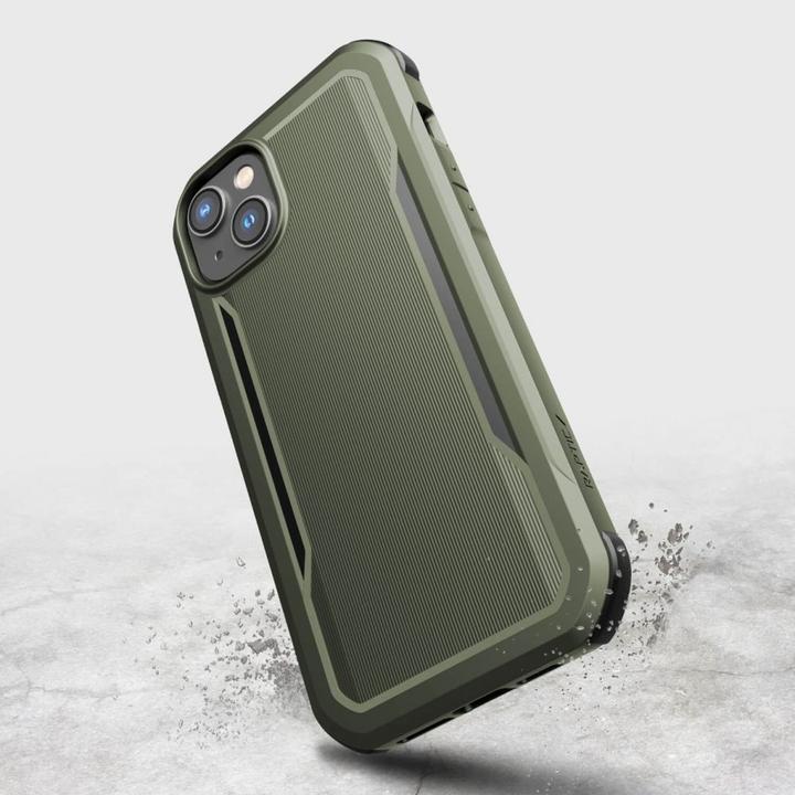 Immagine prodotto X-Doria Fort Case iPhone 14 Plus con cover blindata MagSafe verde (Apple iPhone 14 Plus)