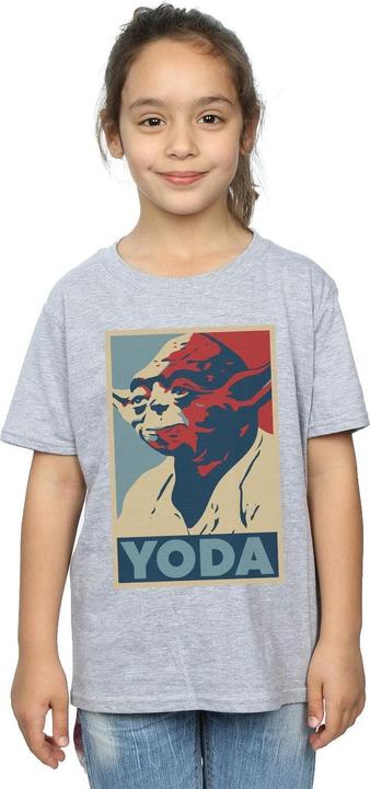 Produktbild Star Wars Yoda Poster TShirt Mädchen (128)