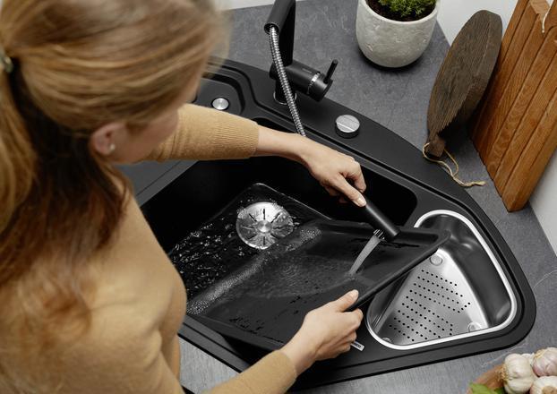 Actual product image Blanco Delta II (Top-mounted sink, 55.10 cm, 57.50 cm)