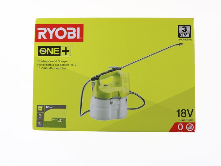 Immagine prodotto Ryobi Spruzzatore a pressione OWS1880 OWS1880 (3.50 l)
