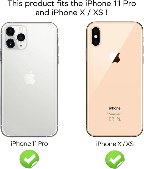 Immagine prodotto Nalia vetro di protezione (1 Pezzo/i, Apple iPhone X, Realme 11 Pro+)