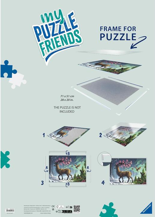 Actual product image Ravensburger Puzzle frame (1000 pieces)
