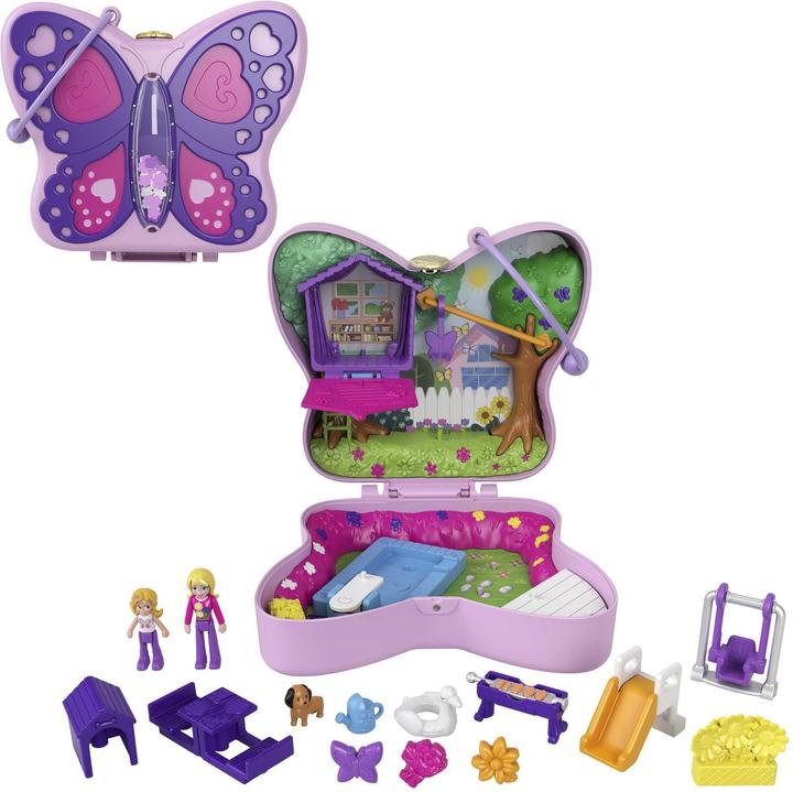 Actual product image Polly Pocket Backyard Butterfly