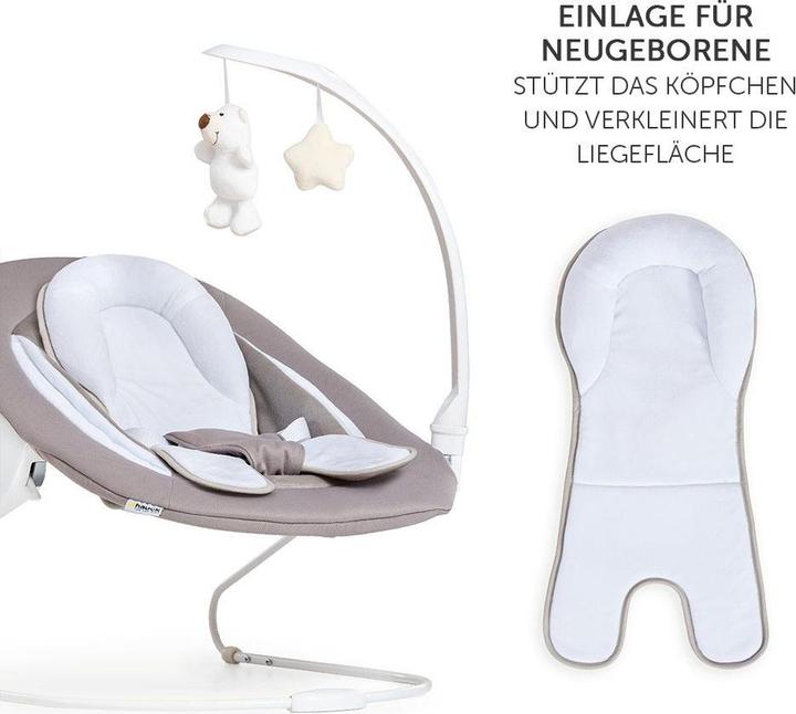 Produktbild Hauck Hochstühle Alpha Plus Natur Newborn Set Deluxe - 4-tlg. Hochstuhl (Hochstuhl Sitzerhöhung)