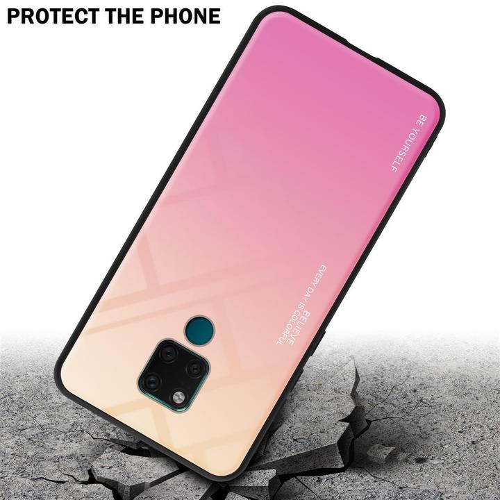 Actual product image Cadorabo TPU 2 colors glass cover (Mate 20)