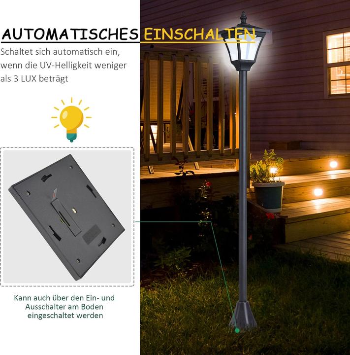 Actual product image Jamb Gartenlaterne (30 lm, IP44)