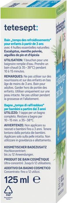 Produktbild Tetesept ein Bad für Kinder in den Kalten Jahreszeiten, 125 ml (125 ml, Badeöl)