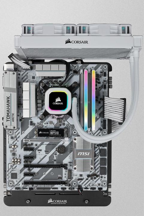 Image du produit Corsair Vengeance RGB Pro SL (2 x 8GB, 3200 MHz, RAM DDR4, DIMM)