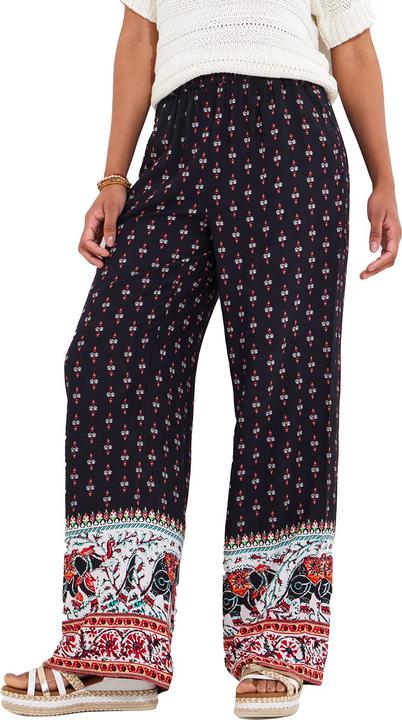 Actual product image Joe Browns Elephant Print Wide-Leg Trousers (46)