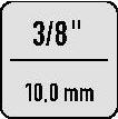Actual product image Stahlwille Hex socket (21 mm)