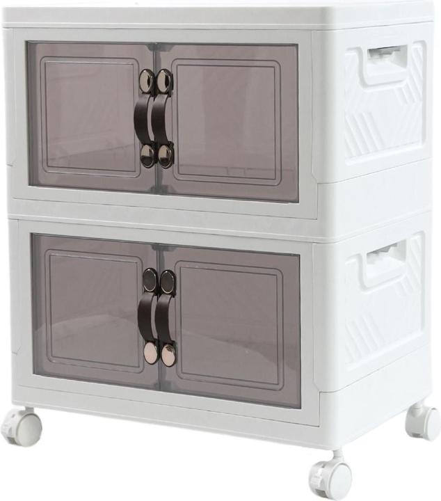 Immagine prodotto Hermex Modul-Set 45 Faltbox Vorratsschrank 1 Basis 1 Erweiterung (45 x 30 x 55 cm)