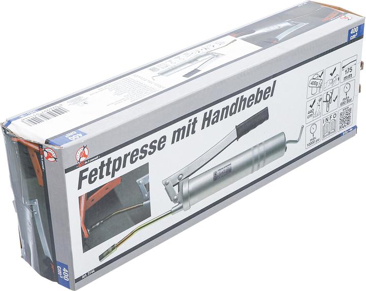 Actual product image BGS Grease gun with hand lever 400 g