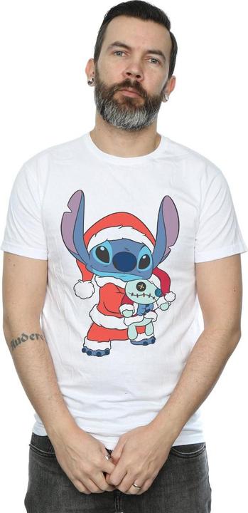 Immagine prodotto Disney Lilo And Stitch Stitch Christmas Maglietta Uomo (L)
