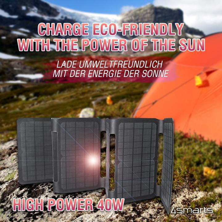 Immagine prodotto 4smarts Pannello solare (40 W, 1.26 kg)