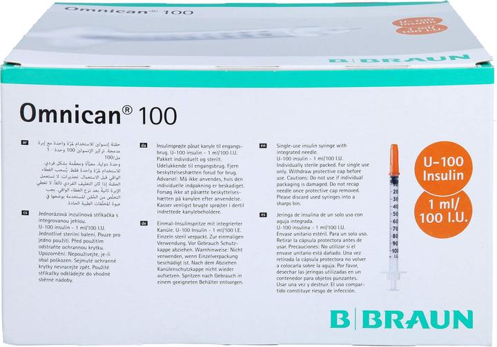 Produktbild B.Braun Insulin 100 (Insulinspritze)
