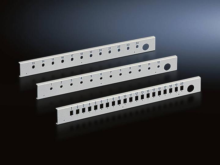 Rittal Patch Panel - RAL 7035 - 1U (7178.535)