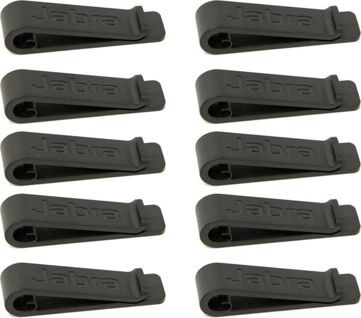 Image du produit GN Netcom JABRA Pince à vêtements BIZ 2300, paquet de 10