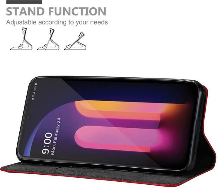 Image du produit Cadorabo Book Couverture magnétique invisible (LG V60 ThinQ 5G)