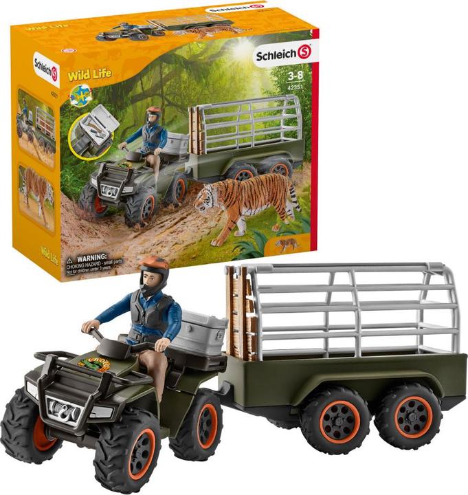 Produktbild Schleich Quad mit Anhänger und Ranger