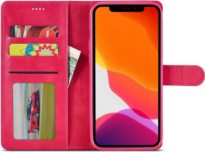 Produktbild LC.Imeeke Galaxy S25 Plus - Wallet Etui mit 3 Kartenfächern & Magnetverschluss, Pink (Samsung Galaxy S25+)