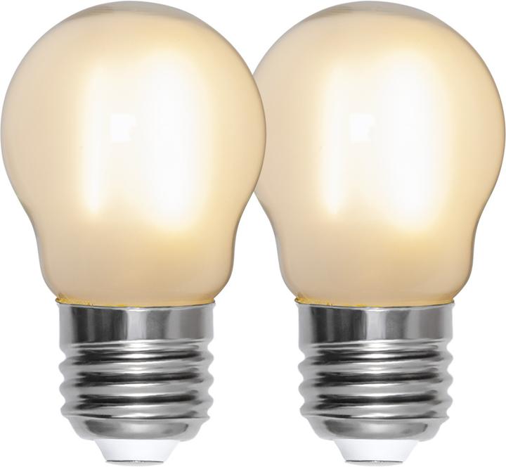 Produktbild Star Trading LED Lamp E27 Frosted Duo Pack (E27, 1.40 W, 150 lm, F)
