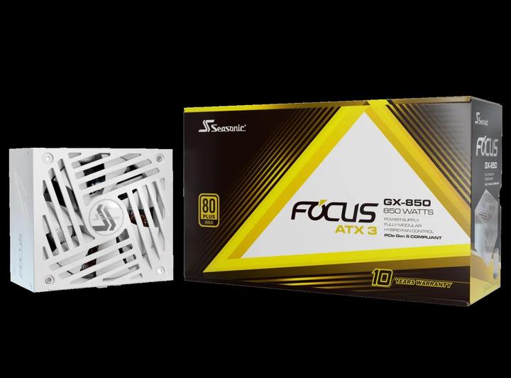 Produktbild Seasonic Focus GX-850 V4 850W ATX3.0 white (850 W)