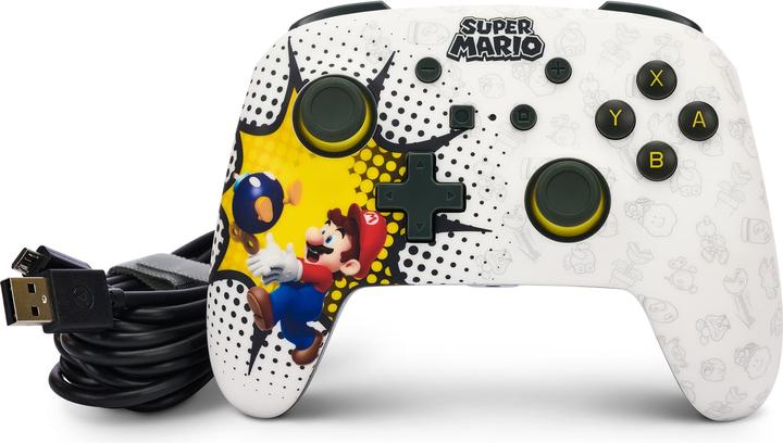 Immagine prodotto PowerA Controller cablato migliorato per Nintendo Switch - Bob-omb Blast (Switch)