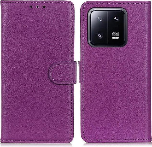 Produktbild MU Classic Litchi Leder Bookcover Series (Xiaomi 14)