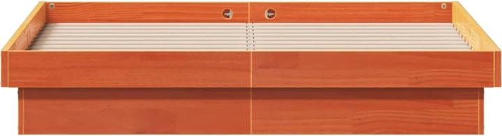 Image du produit VidaXL Bett mit LED-Beleuchtung Kiefer (120 x 200 cm)