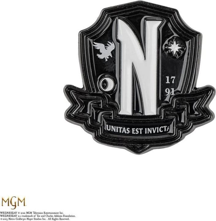Image du produit Cinereplicas Wednesday pack 2 pin's Nevermore Academy