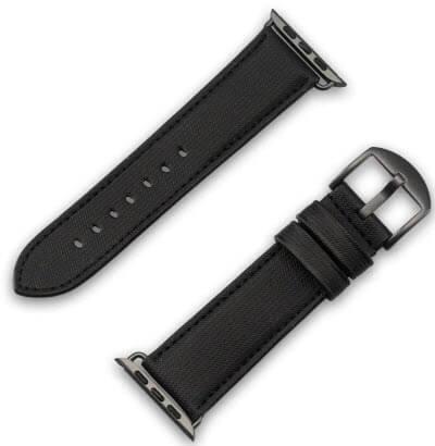 Image du produit JT Berlin Apple Watch 42/44/45/49mm - Wannsee noir (42 mm, 44 mm, 45 mm, 49 mm, TPU)
