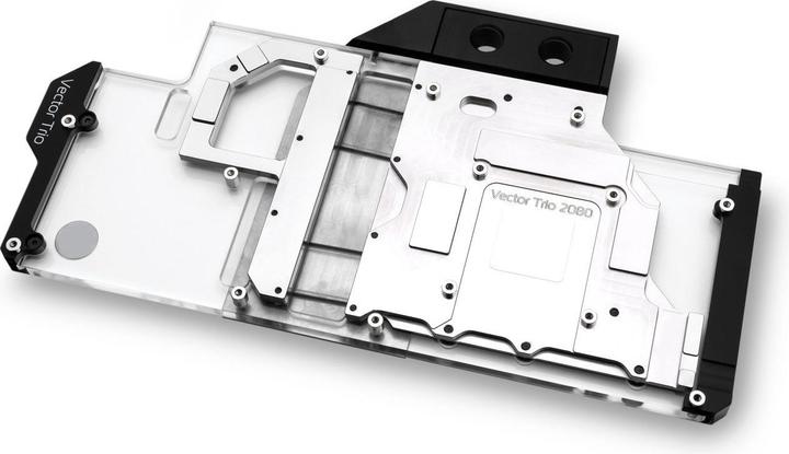 Actual product image EKWB EK Quantum Vector Trio RTX 2080 D-RGB - Nickel + Acrylic